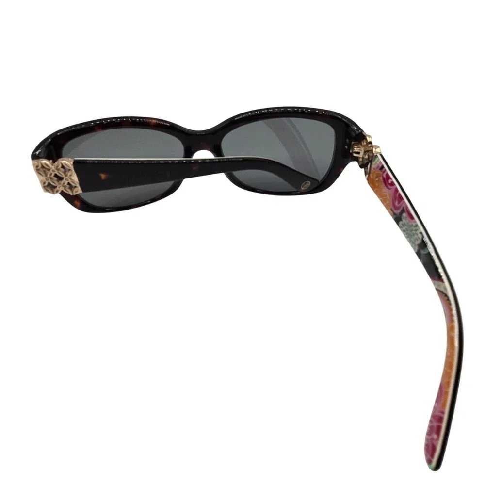 Vera Bradley Women's Sunglasses Floral Temple Black Frame‎ UV400 55-16-130